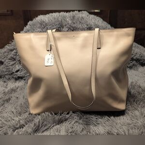 Kate Spade Beige Tote Bag